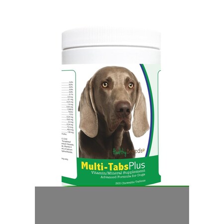 Healthy Breeds Weimaraner Multi-Tabs Plus Chewable Tablets, 365PK 840235122040